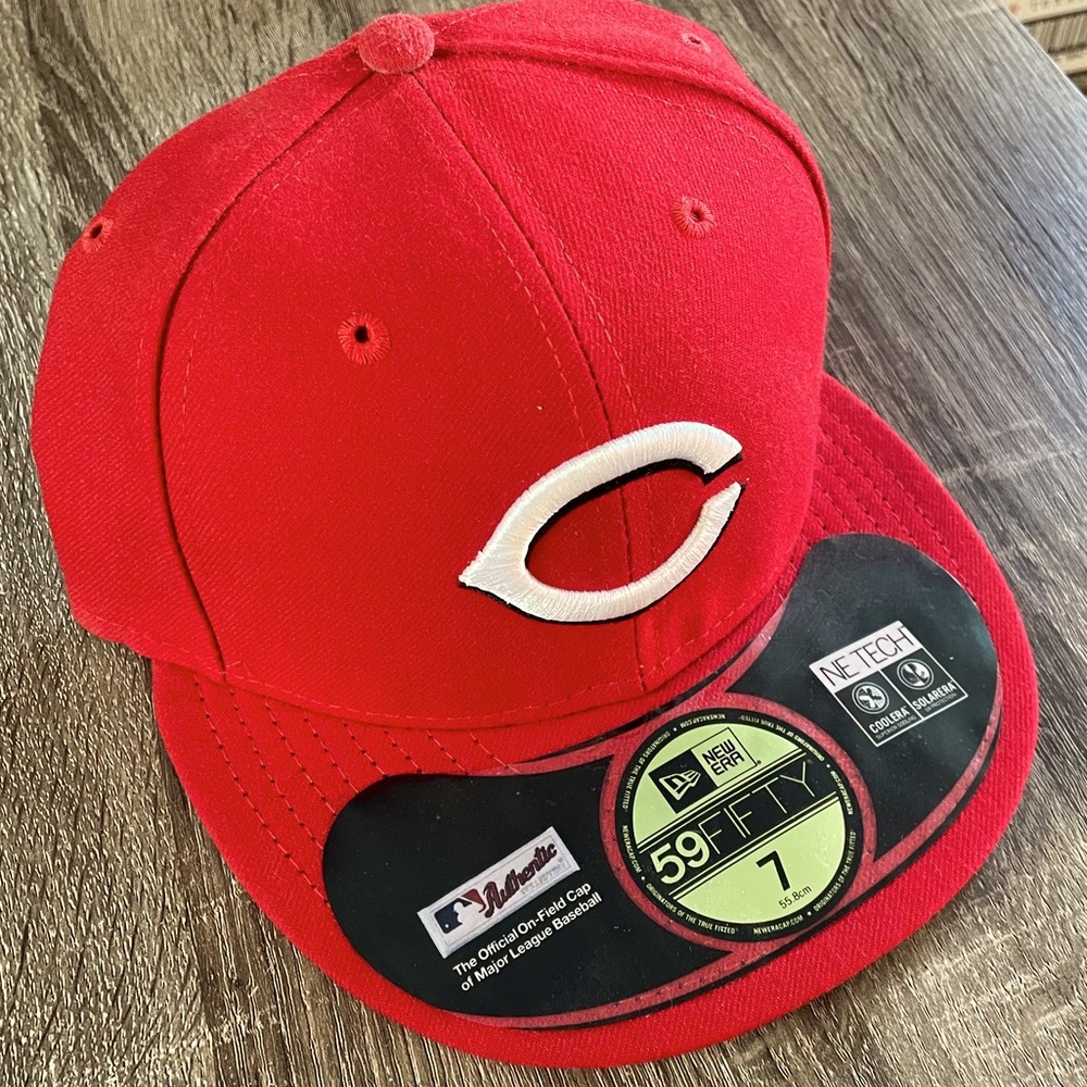 New Era Red Cincinnati Reds 59FIFTY Fitted Hat